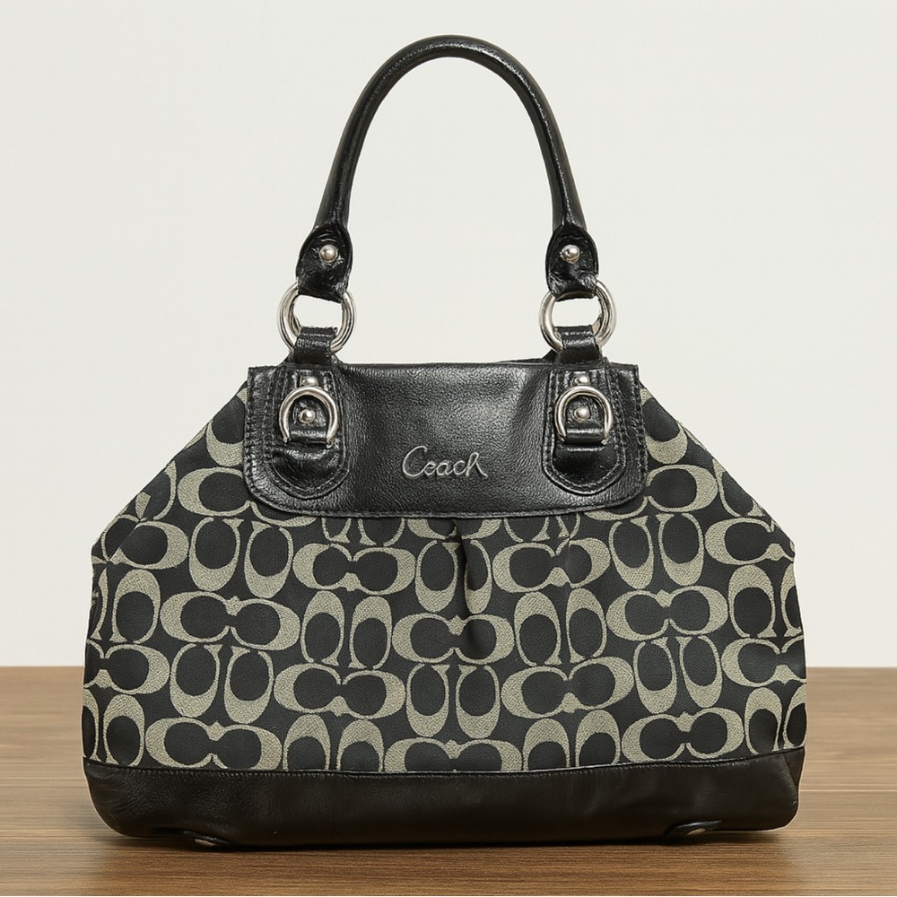 Coach Ashley Signature Satchel Shoulder Bag